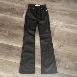 Bershka Flare Faux Pant XS/24